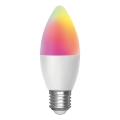 LED-pære med RGBW-farver dæmpbar C37 E27/4,9W/230V 2700-6500K - Aigostar