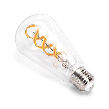 LED-pære med RGBW-farver dæmpbar FILAMENT ST64 E27/4,9W/230V 2700-6500K Wi-Fi - Aigostar