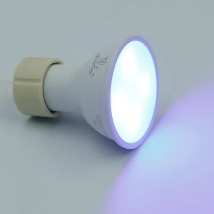 LED-pære med RGBW-farver dæmpbar GU10/4,5W/230V 2700-6500K Wi-Fi Tuya