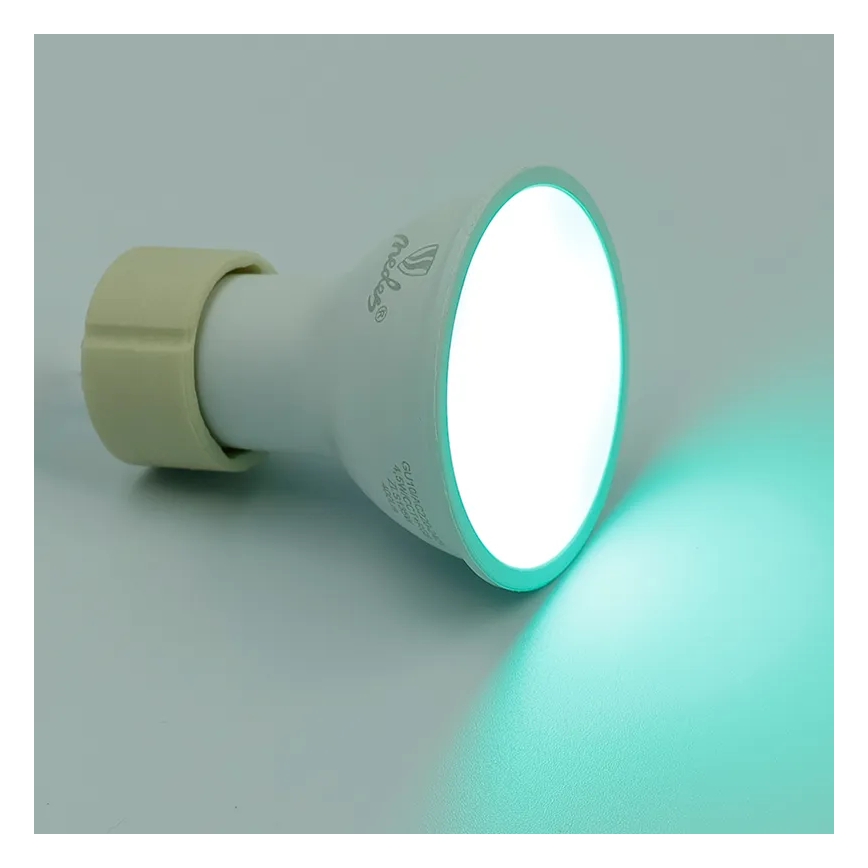 LED-pære med RGBW-farver dæmpbar GU10/4,5W/230V 2700-6500K Wi-Fi Tuya