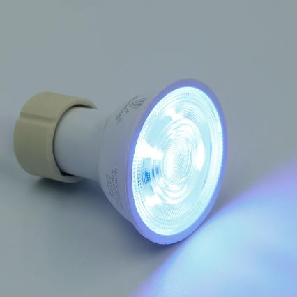 LED-pære med RGBW-farver dæmpbar GU10/4,5W/230V 2700-6500K Wi-Fi Tuya