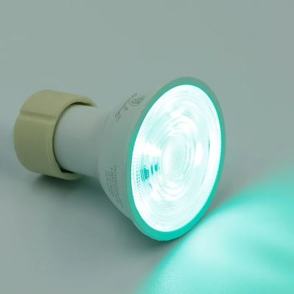 LED-pære med RGBW-farver dæmpbar GU10/4,5W/230V 2700-6500K Wi-Fi Tuya
