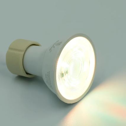 LED-pære med RGBW-farver dæmpbar GU10/4,5W/230V 2700-6500K Wi-Fi Tuya