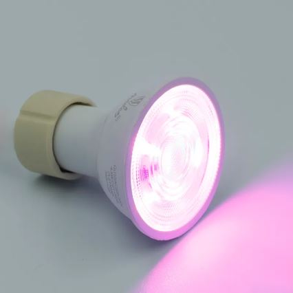 LED-pære med RGBW-farver dæmpbar GU10/4,5W/230V 2700-6500K Wi-Fi Tuya