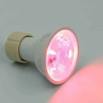 LED-pære med RGBW-farver dæmpbar GU10/4,5W/230V 2700-6500K Wi-Fi Tuya