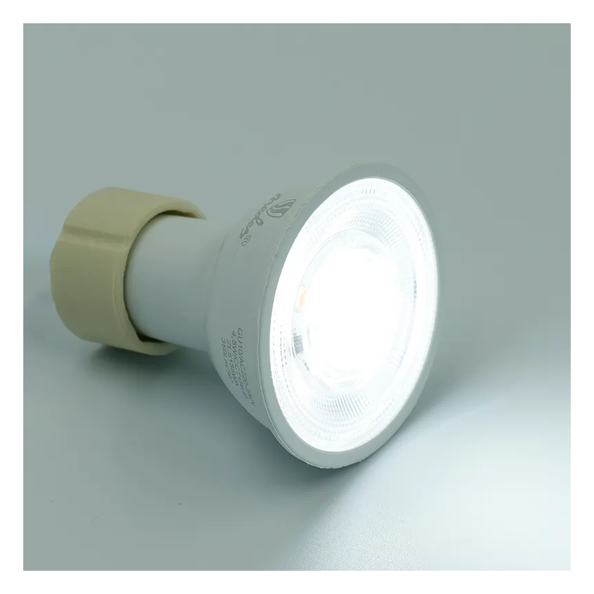 LED-pære med RGBW-farver dæmpbar GU10/4,5W/230V 2700-6500K Wi-Fi Tuya