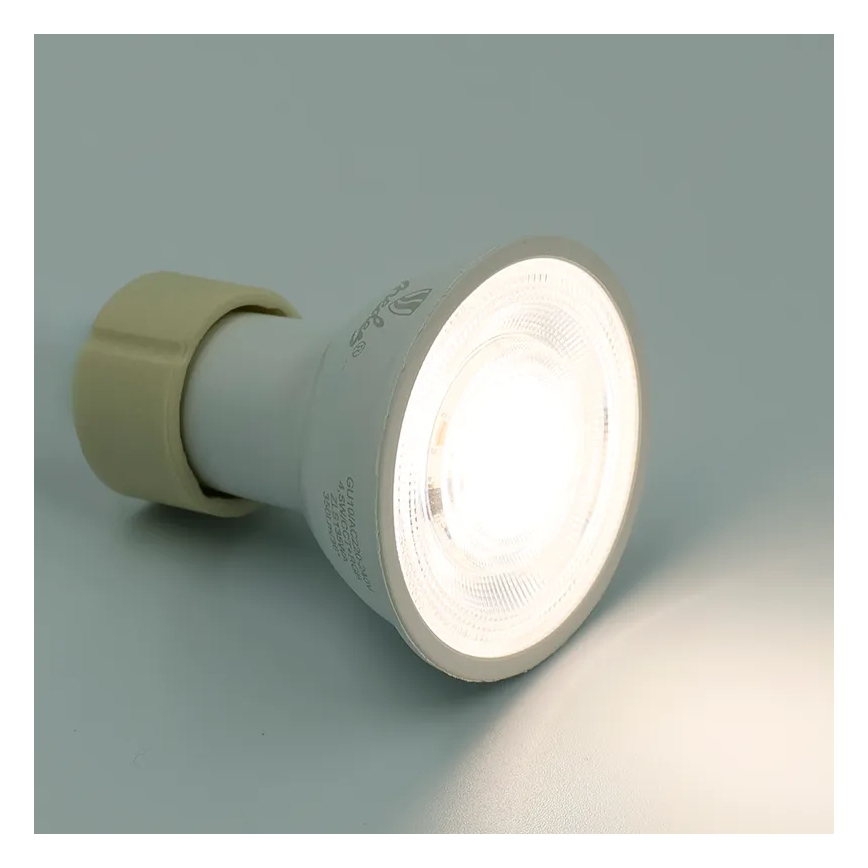 LED-pære med RGBW-farver dæmpbar GU10/4,5W/230V 2700-6500K Wi-Fi Tuya