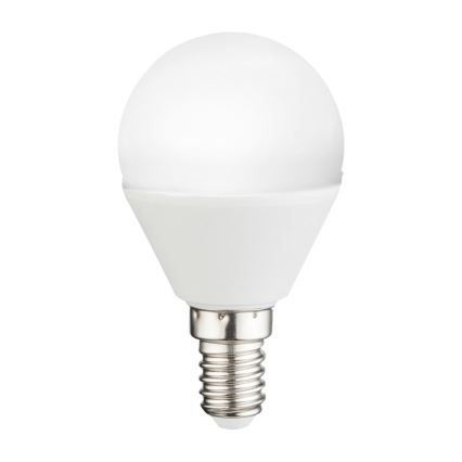 LED-pære med RGBW-farver dæmpbar E14/4,9W/230V 2700K + fjernbetjening - Globo