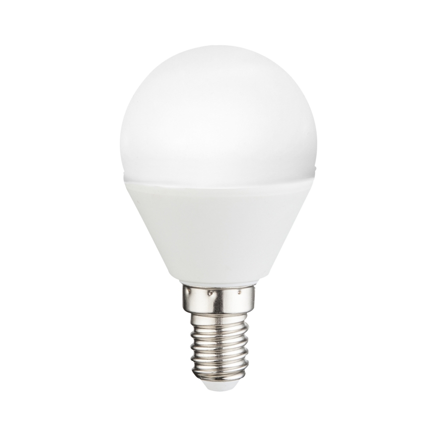 LED-pære med RGBW-farver dæmpbar E14/4,9W/230V 2700K + fjernbetjening - Globo