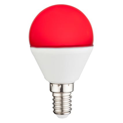 LED-pære med RGBW-farver dæmpbar E14/4,9W/230V 2700K + fjernbetjening - Globo
