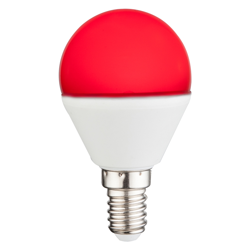 LED-pære med RGBW-farver dæmpbar E14/4,9W/230V 2700K + fjernbetjening - Globo