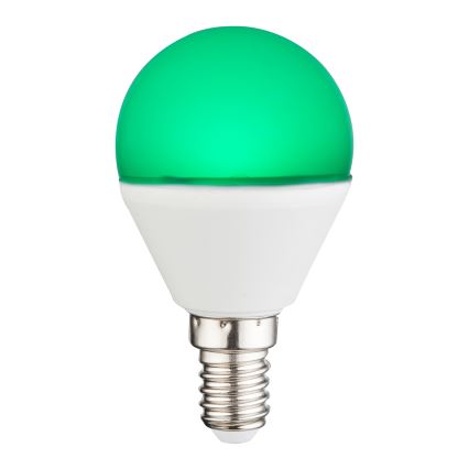 LED-pære med RGBW-farver dæmpbar E14/4,9W/230V 2700K + fjernbetjening - Globo