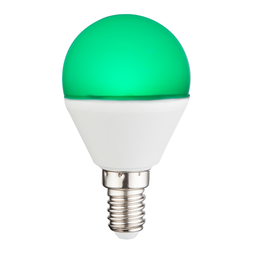 LED-pære med RGBW-farver dæmpbar E14/4,9W/230V 2700K + fjernbetjening - Globo