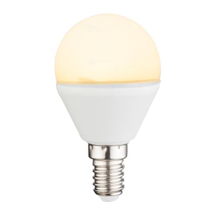 LED-pære med RGBW-farver dæmpbar E14/4,9W/230V 2700K + fjernbetjening - Globo