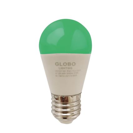 LED-pære med RGBW-farver dæmpbar E27/6W/230V 3000K + fjernbetjening - Globo