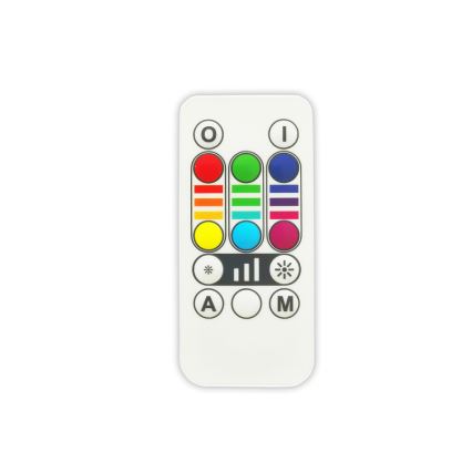 LED-pære med RGBW-farver dæmpbar E27/6W/230V 3000K + fjernbetjening - Globo