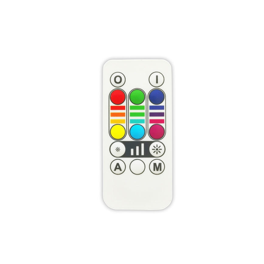 LED-pære med RGBW-farver dæmpbar E27/6W/230V 3000K + fjernbetjening - Globo