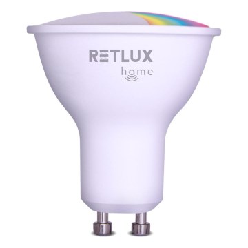 LED-pære med RGBW-farver dæmpbar MR16 GU10/4,5W/230V 2700-6500K Wi-Fi Tuya