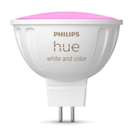 LED-pære med RGBW-farver dæmpbar Philips Hue White And Color Ambiance GU5,3/MR16/6,3W/12V 2000-6500K