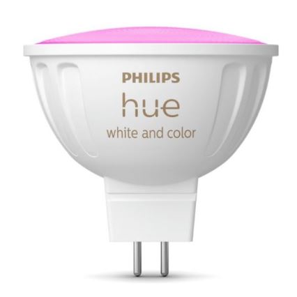 LED-pære med RGBW-farver dæmpbar Philips Hue White And Color Ambiance GU5,3/MR16/6,3W/12V 2000-6500K