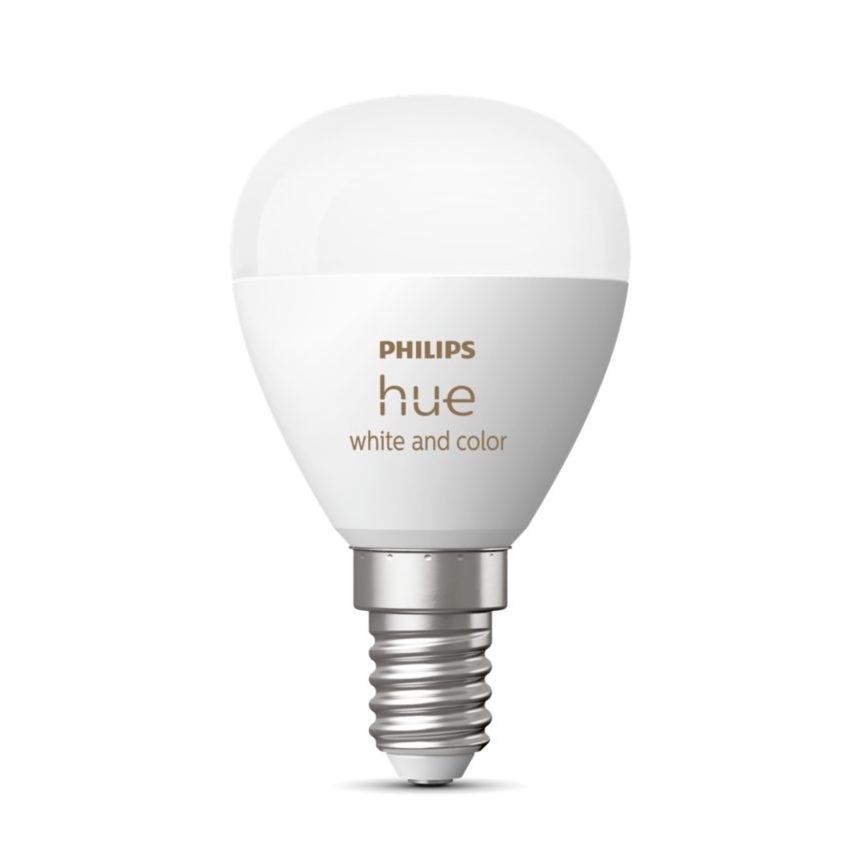 LED-pære med RGBW-farver dæmpbar Philips Hue White And Color Ambiance P45 E14/5,1W/230V 2000-6500K