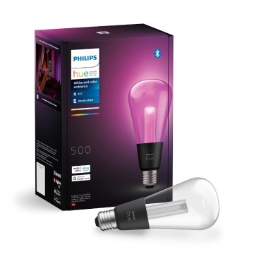 LED-pære med RGBW-farver dæmpbar Philips Hue White And Color Ambiance E27/6,8W/230V 2000-6500K