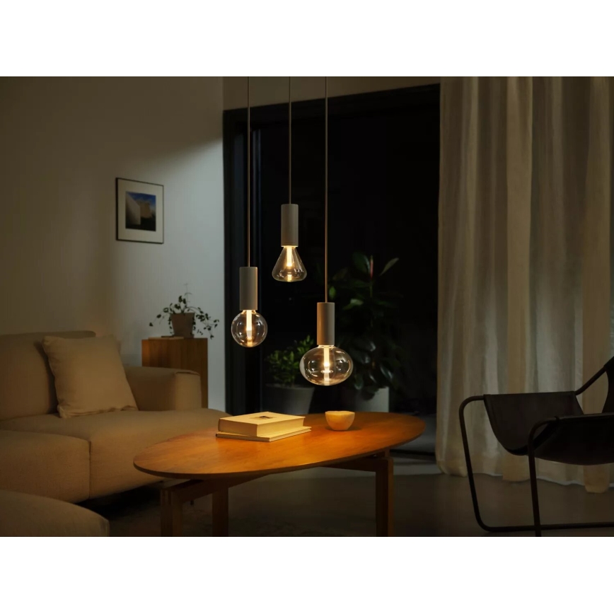 LED-pære med RGBW-farver dæmpbar Philips Hue White And Color Ambiance G125 E27/6,8W/230V 2000-6500K