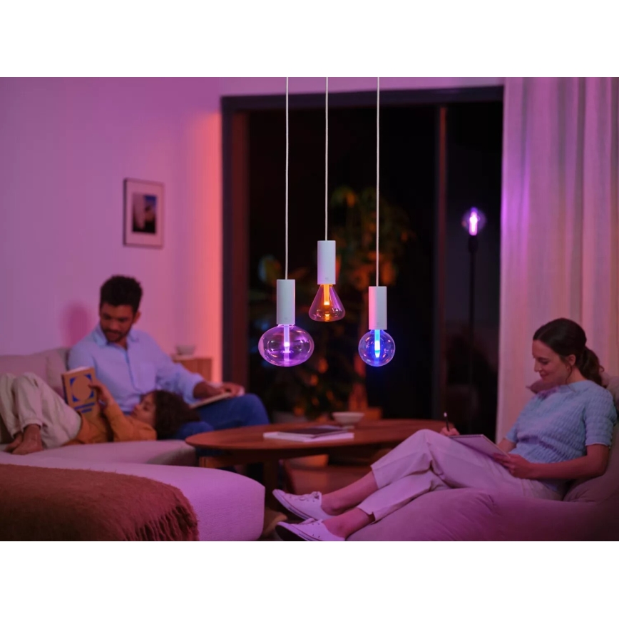 LED-pære med RGBW-farver dæmpbar Philips Hue White And Color Ambiance E27/6,8W/230V 2000-6500K