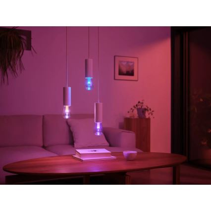 LED-pære med RGBW-farver dæmpbar Philips Hue White And Color Ambiance E27/6,8W/230V 2000-6500K