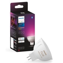 LED-pære med RGBW-farver dæmpbar Philips Hue White And Color Ambiance GU5,3/MR16/6,3W/12V 2000-6500K
