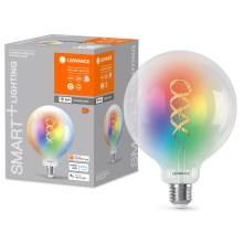 LED-pære med RGBW-farver dæmpbar SMART+ FILAMENT E27/4,8W/230V 2700-6500K Wi-Fi - Ledvance