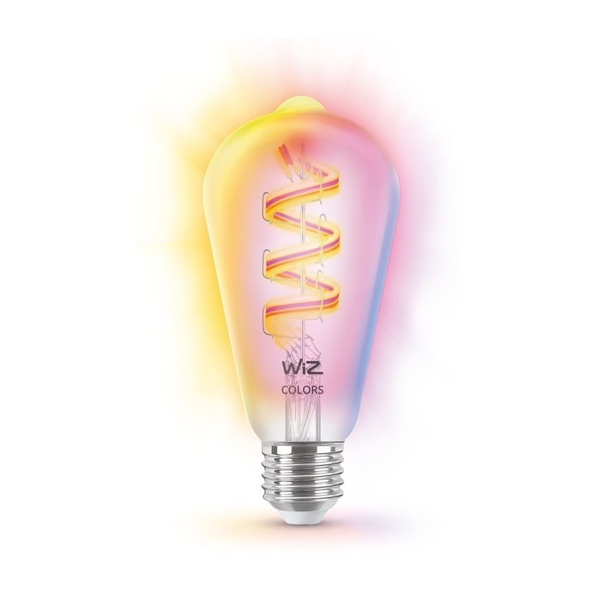 LED-pære med RGBW-farver dæmpbar ST64 E27/6,3W/230V 2200-6500K Wi-Fi - WiZ