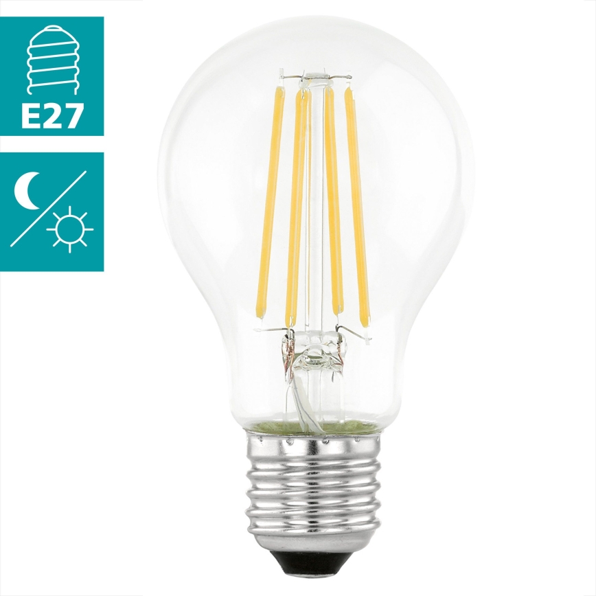 LED-pære med sensor VINTAGE A60 E27/6W/230V 3000K - Eglo 11886