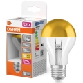 LED-pære med spejlbelagt top SUPERSTAR E27/7W/230V 2700K guldfarvet - Osram