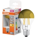 LED-pære med spejlet top FILAMENT E27/6,5W/230V 2700K gylden - Osram