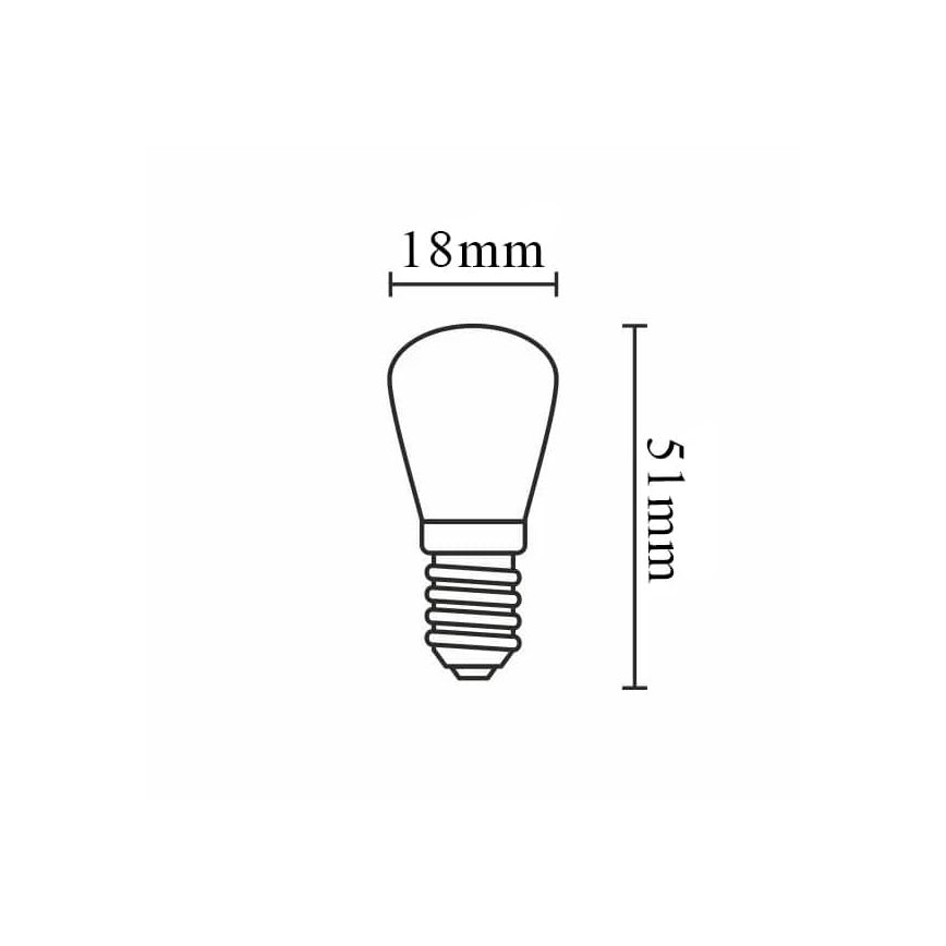 LED-pære MINI E14/3,5W/230V 4000K