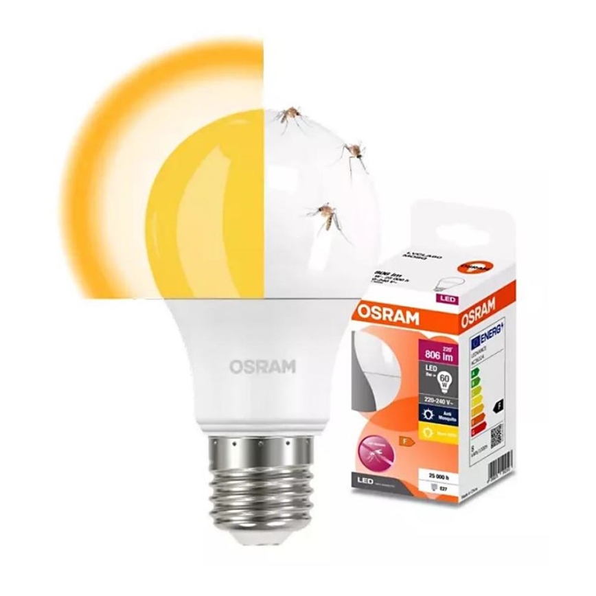 LED-pære MOSQUITO A60 E27/8W/230V 2700K - Osram