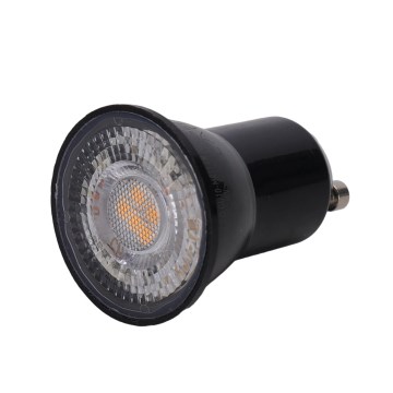 LED-pære MR11 GU10/4W/230V 3000K 60° sort - BRILAGI