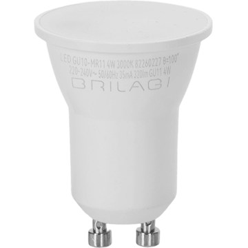 LED-pære MR11 GU10/4W/230V 3000K - BRILAGI