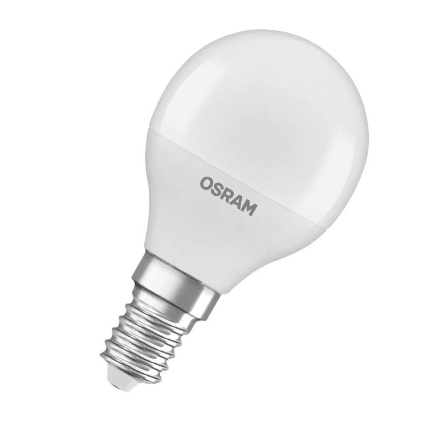 LED-pære P40 E14/4,9W/230V 2700K - Osram