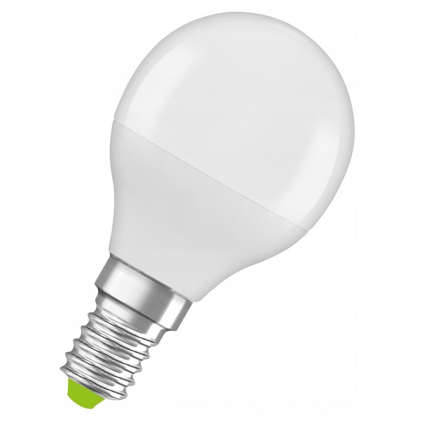 LED-pære af genanvendt plast P45 E14/4,9W/230V 2700K - Ledvance
