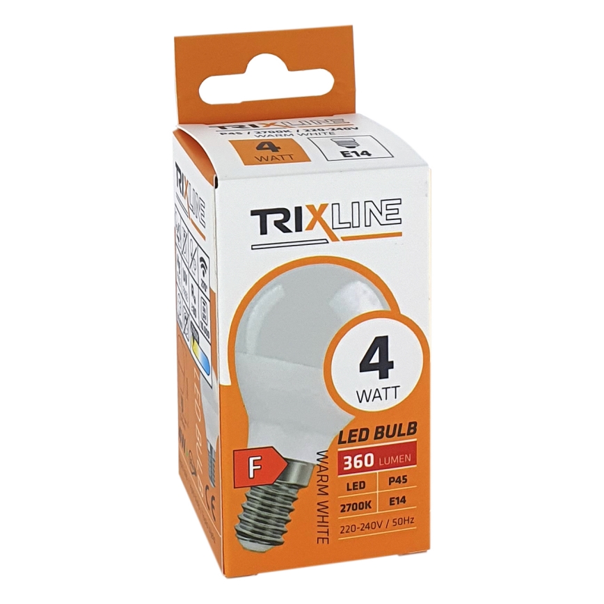 LED-pære P45 E14/4W/230V 2700K