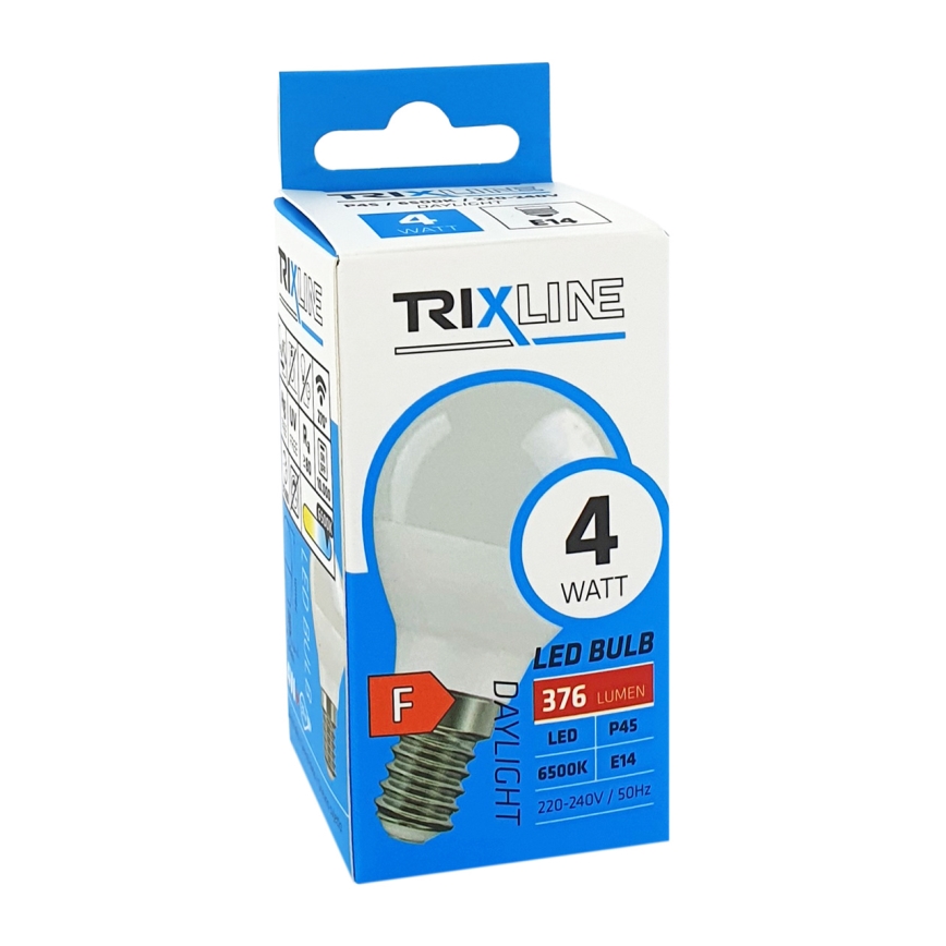 LED-pære P45 E14/4W/230V 6500K