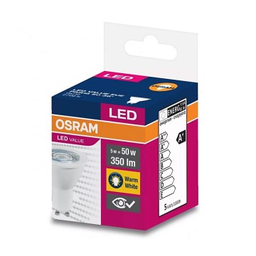 LED pære PAR16 GU10/5W/230V 2700K - Osram