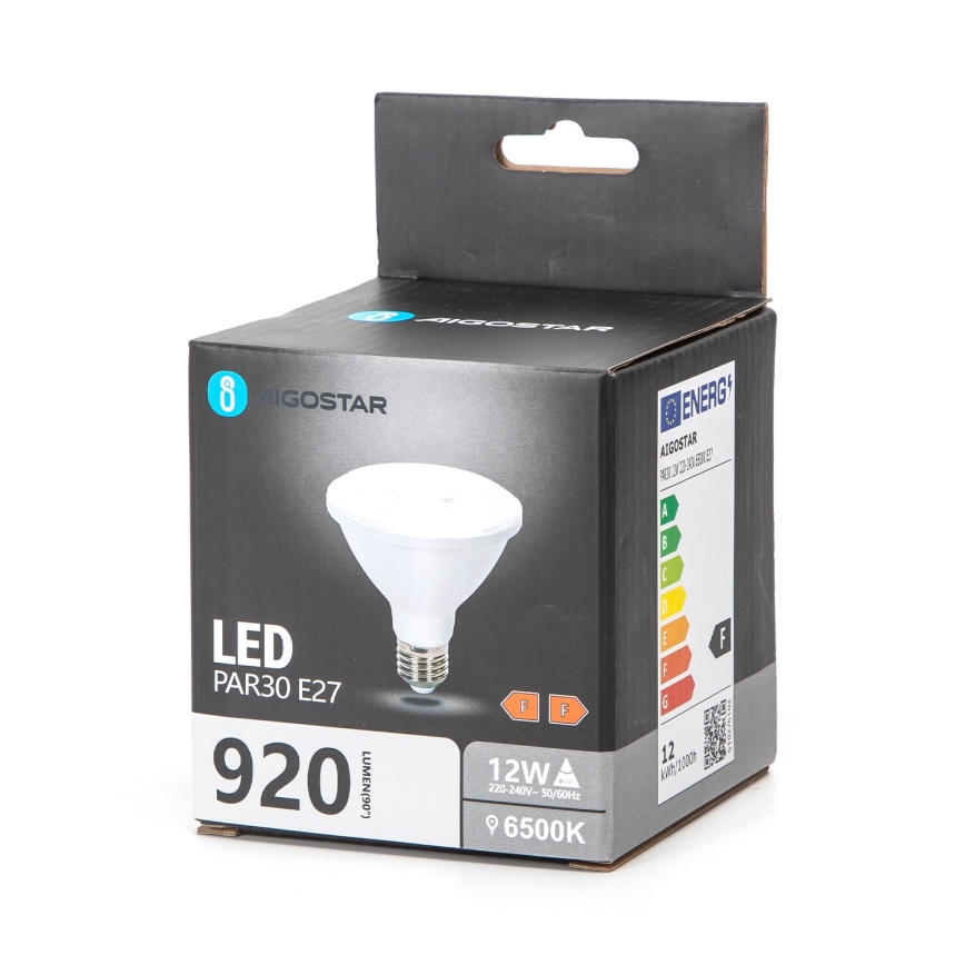 LED-pære PAR30 E27/12W/230V 6500K - Aigostar