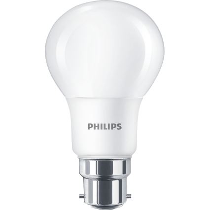 LED-pære Philips A60 B22/7,5W/230V 4000K