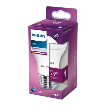 LED-pære Philips A60 E27/10W/230V 4000K