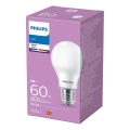 LED-pære Philips A60 E27/8W/230V 3000K