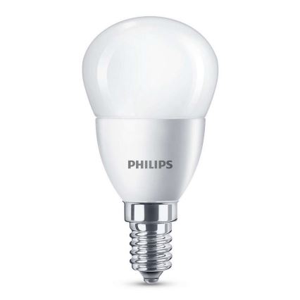 LED-pære Philips E14/5,5W/230V 2700K