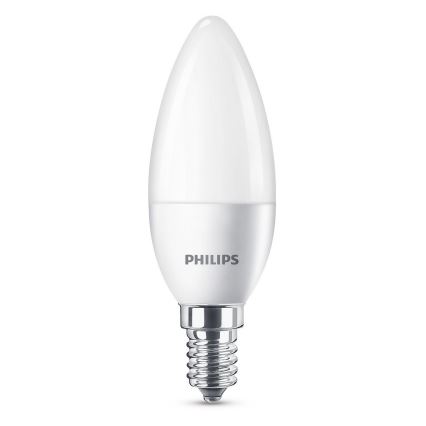 LED-pære Philips E14/5,5W/230V 2700K